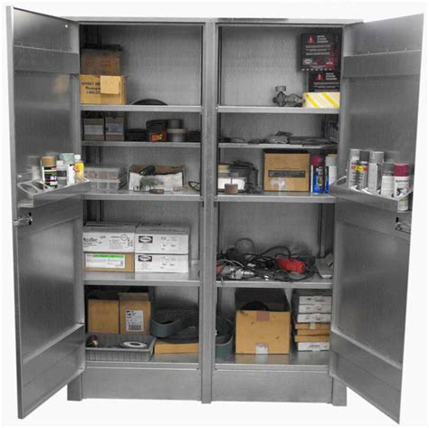 industrial galvanized steel storage cabinet|heavy duty metal storage cabinets.